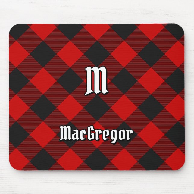 MacGregor Rob Roy Tartan Mouse Pad (Front)