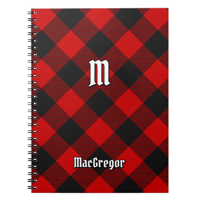 MacGregor Rob Roy Tartan Notebook (Front)