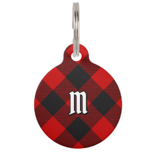 MacGregor Rob Roy Tartan Pet ID Tag