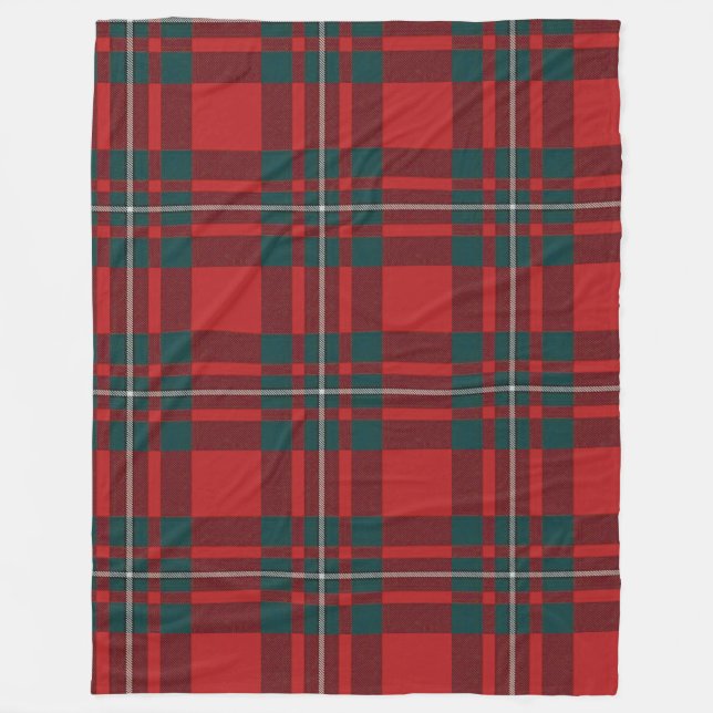 MacGregor Tartan Fleece Blanket (Front)