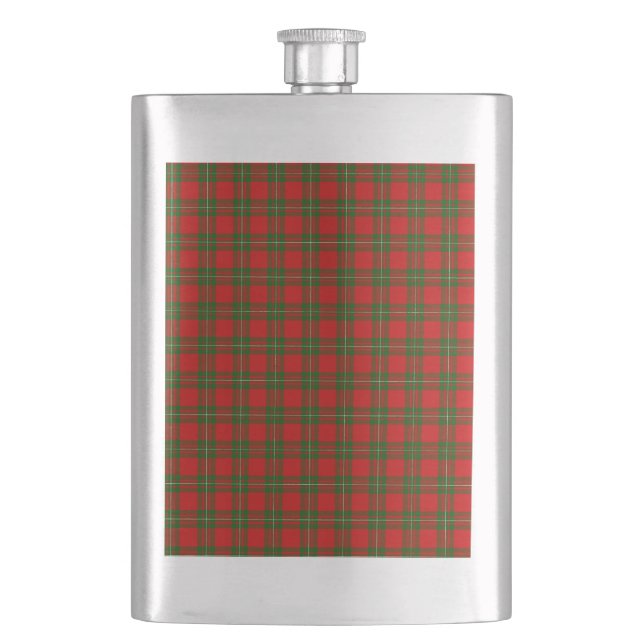 MacGregor Tartan Hip Flask (Front)