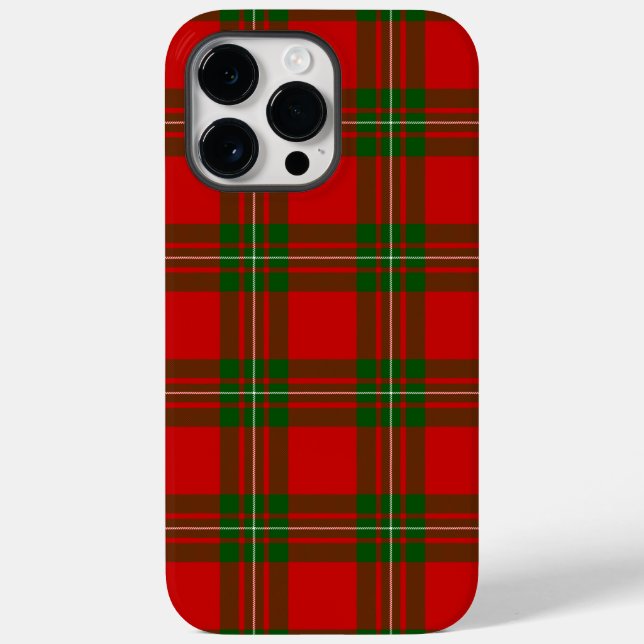 MacGregor tartan red green Case-Mate iPhone Case (Back)