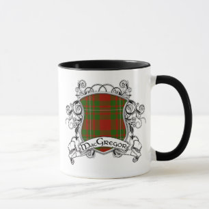 MacGregor Tartan Shield Mug