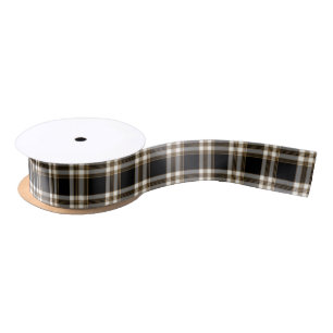 MacGuinness Clan Tartan Irish Plaid Satin Ribbon