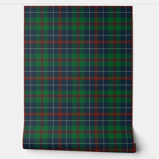 MacHardy Tartan Plaid Scottish Clan Wallpaper (Unrolling)