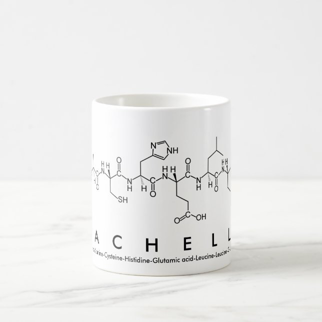 Machelle peptide name mug (Center)