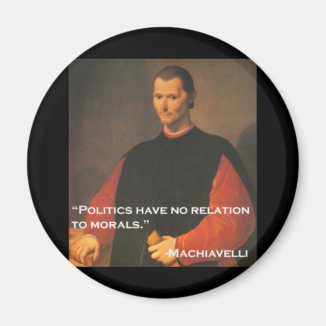 Machiavelli 2b magnet (Front)