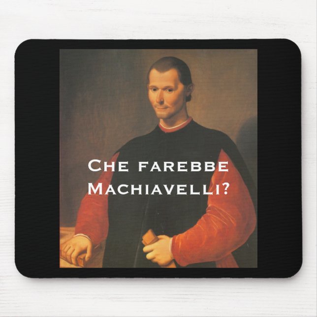 Machiavelli 4 mouse mat (Front)
