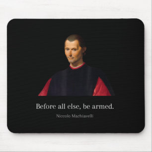 Machiavelli Quotes Art Of War Machiavellian Wise E Mouse Mat