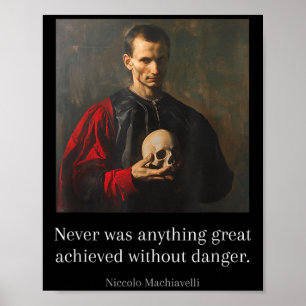 Machiavelli Quotes Art Of War Machiavellian Wise E Poster