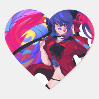 Machiko Nakamura Sticker(s) Heart Sticker