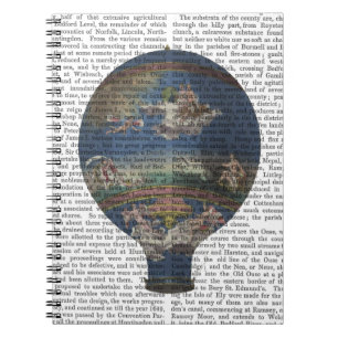 Machine Aerostatique Hot Air Balloon Notebook
