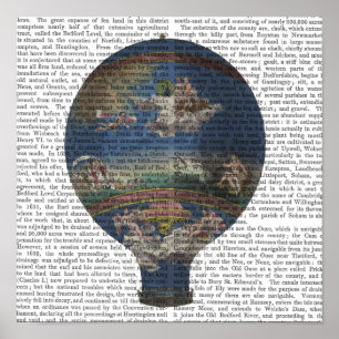 Machine Aerostatique Hot Air Balloon Poster