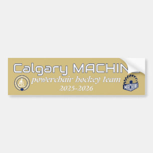 machine bumper sticker