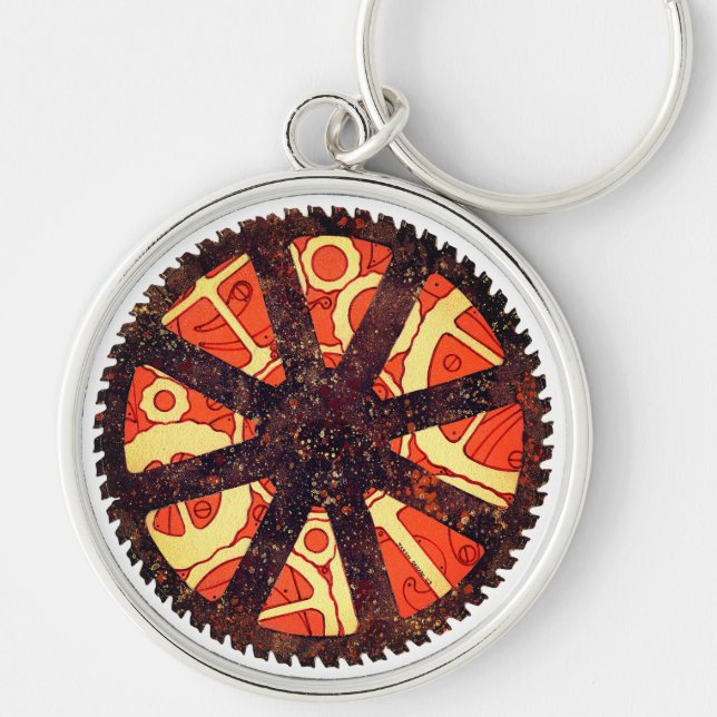 Machine Cog Key Ring (Front)