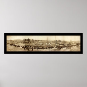 Machine Gun Battalion Photo 1918 Poster