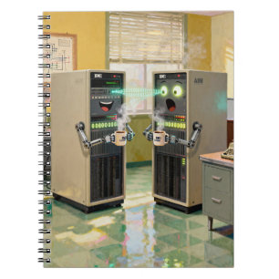 “Machine Language”  -  Humourous Technology        Notebook