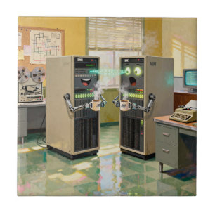 “Machine Language”  -  Humourous Technology        Tile