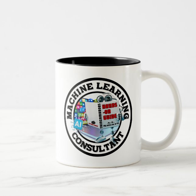 Machine Learning (AI) - Consultant Two-Tone Coffee Mug (Right)