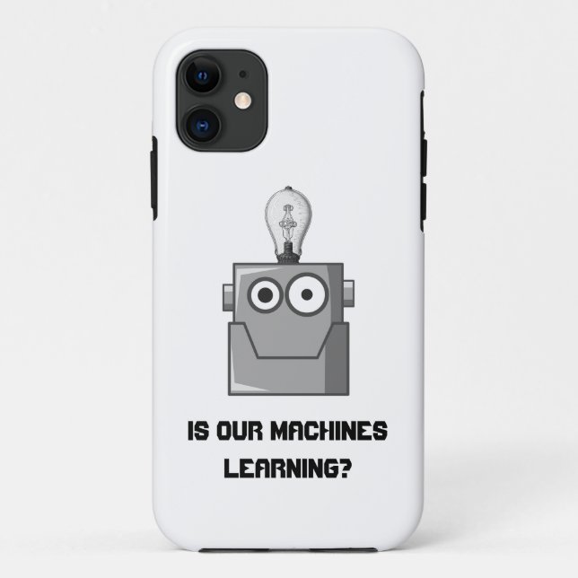 Machine Learning Technology Humour Case-Mate iPhone Case (Back)