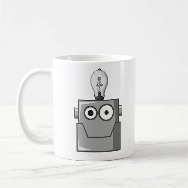 Machine Learning Technology Humour Coffee Mug (Left)