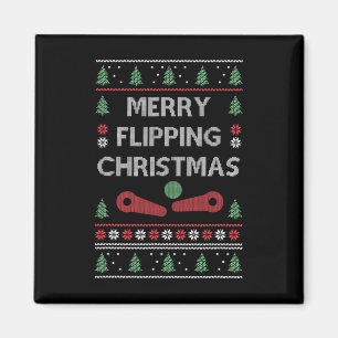 Machine Retro Arcade Game Gamer Pinball Christmas  Magnet