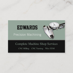 Machine Shop Business Card