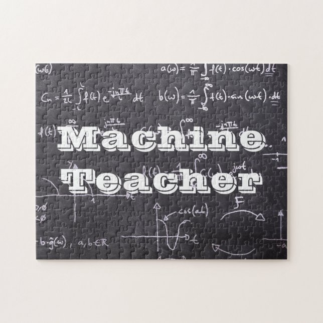 Machine Teacher Jigsaw Puzzle (Horizontal)