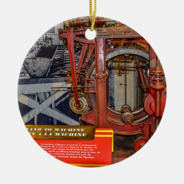 Machine tool, Stevenson Village Ceramic Tree Decoration (Front)