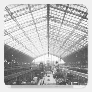 Machinery Hall, Universal Exhibition Square Sticker