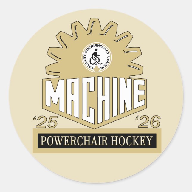 machines sticker (Front)