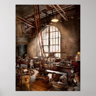 Machinist - I like big tools Poster