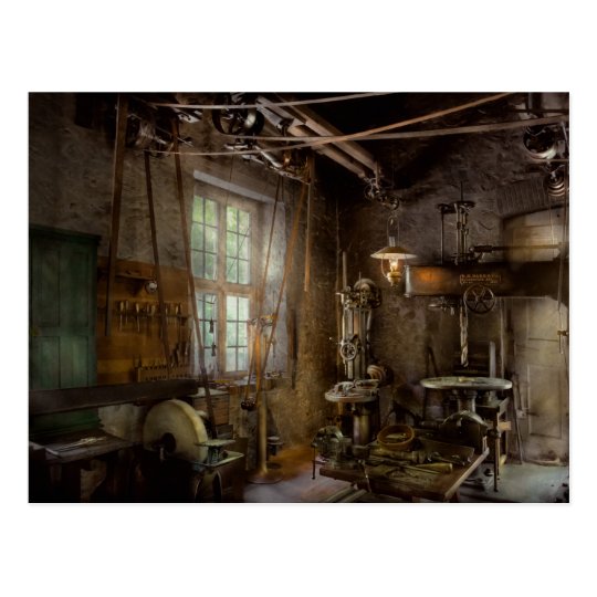Machinist - Industrial revolution Postcard