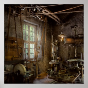 Machinist - Industrial revolution Poster