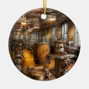 Machinist - Industrious Society Ceramic Tree Decoration