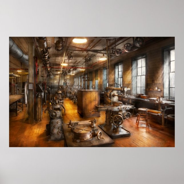 Machinist - Industrious Society Poster (Front)