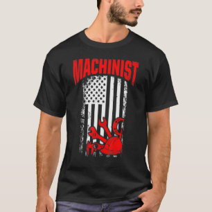Machinist Machine Operator Machining 15 T-Shirt