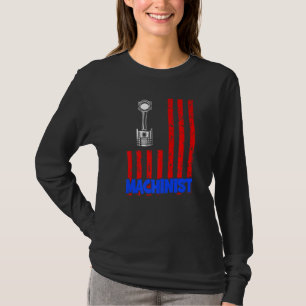 Machinist Machine Operator Machining 22 T-Shirt