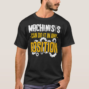 Machinist Machine Operator Machining 2 T-Shirt
