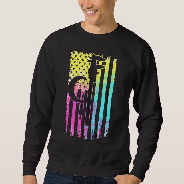 Machinist Machine Operator Machining 32 Sweatshirt (Front)