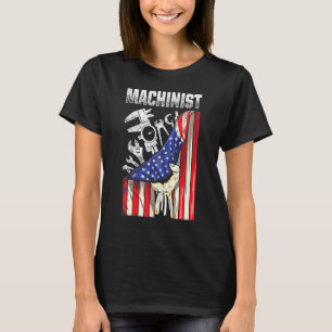 Machinist Machine Operator Machining 40 T-Shirt