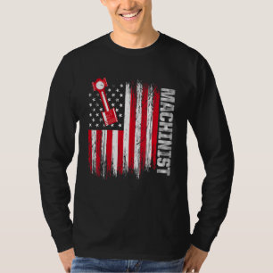 Machinist Machine Operator Machining 4 T-Shirt