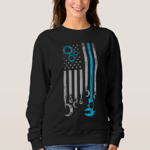 Machinist Machine Operator Machining 64 Sweatshirt