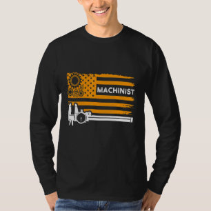 Machinist Machine Operator Machining 6 T-Shirt