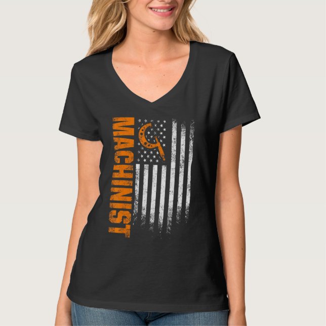 Machinist Machine Operator Machining 85 T-Shirt (Front)