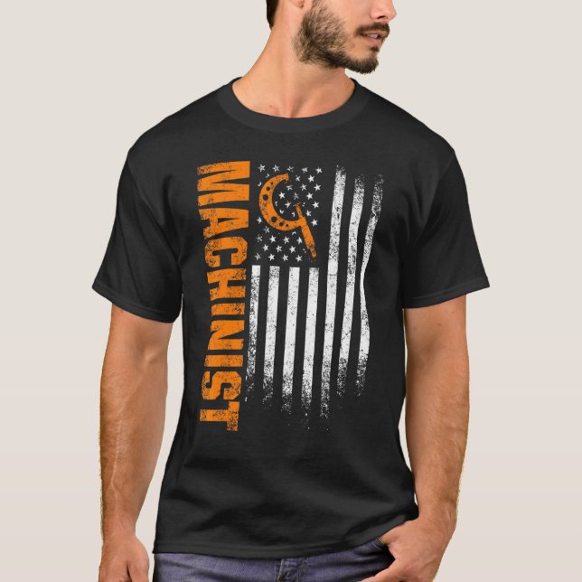 Machinist Machine Operator Machining 85 T-Shirt (Front)