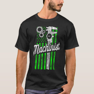 Machinist Machine Operator Machining 89 T-Shirt