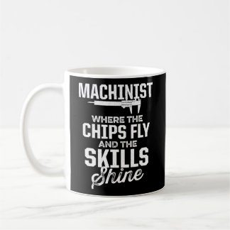 Machinist Machine Operator Tools Machining Enthusi Coffee Mug