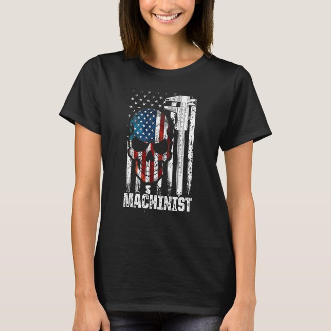 Machinist Mentors Machine Operator Machining 2 T-Shirt (Front)