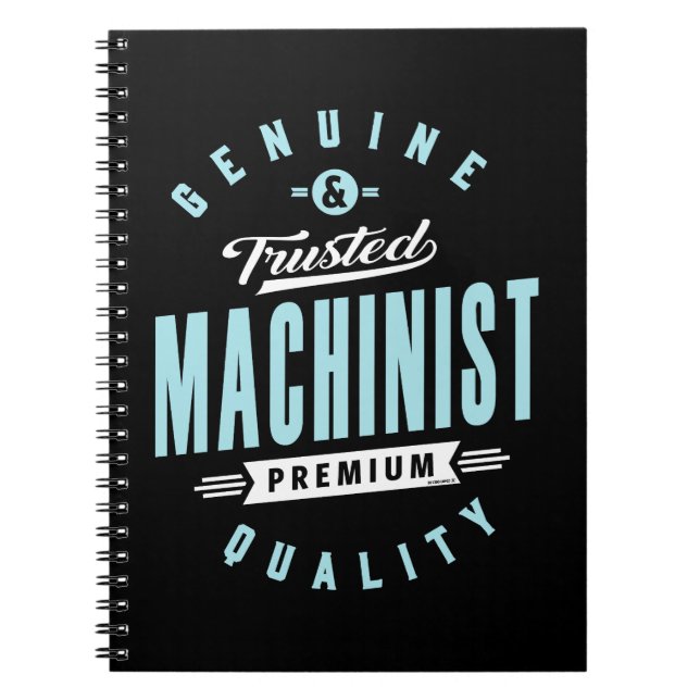Machinist Premium Notebook (Front)